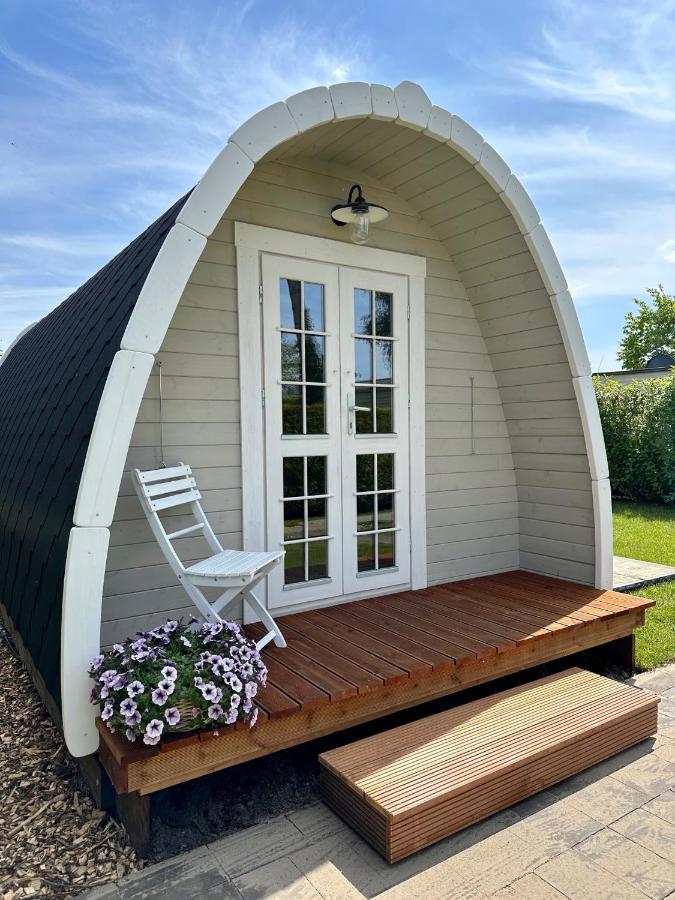Lodge, Een Super Knus Tiny House, Nabij Vaarwater En Haven! Belt-Schutsloot المظهر الخارجي الصورة