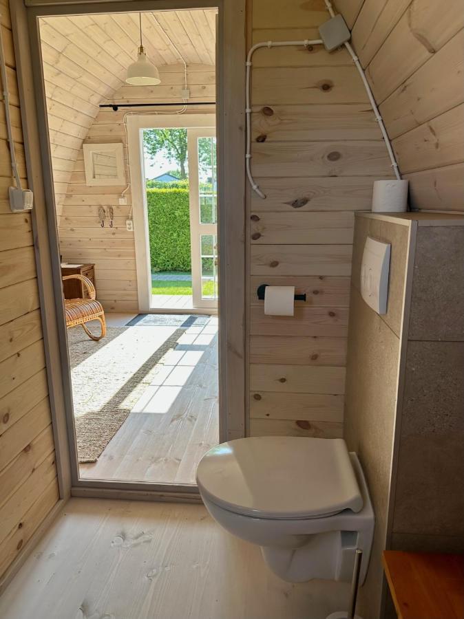 Lodge, Een Super Knus Tiny House, Nabij Vaarwater En Haven! Belt-Schutsloot المظهر الخارجي الصورة